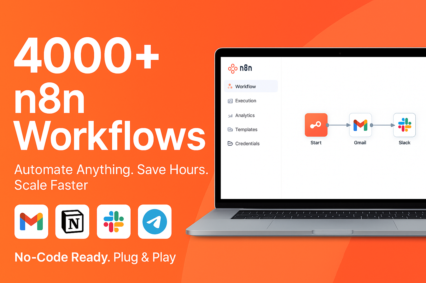 n8n Vault: 4000+ Ready-to-Use Workflows